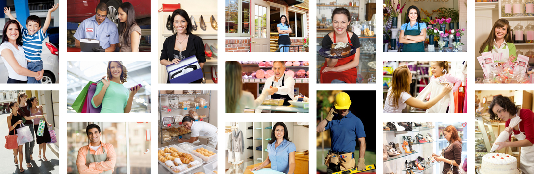 Business Owners Collage